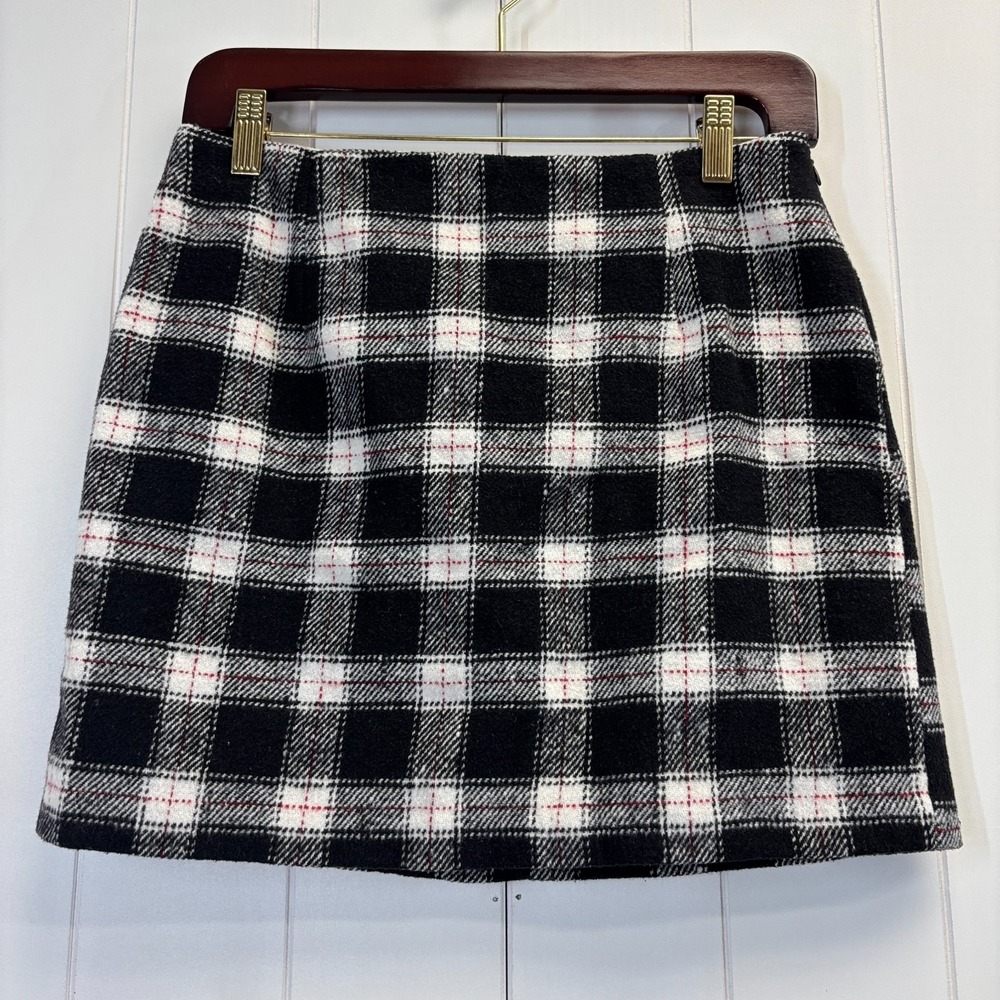 Forever 21 Womens Academia Preppy Classic Plaid Mini Skirt Size M School Girl